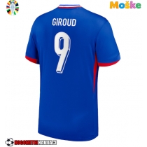 Moške Nogometnih dresov Francija Olivier Giroud #9 Domači EP 2024 Kratki rokavi